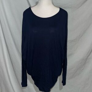 Basic blue Zenana Outfitters long sleeve top size small